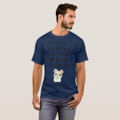 これは私の人間のコスチュームは本当にハムスターTee Tシャツ (正面フル)