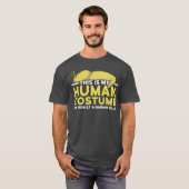 これは私の人間のコスチュームバナナスラグの贈り物です Tシャツ (正面フル)