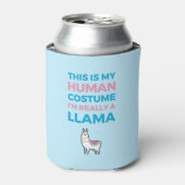 これは私の人間の衣装だ – Llama Edition I 缶クーラー (缶正面)