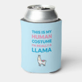 これは私の人間の衣装だ – Llama Edition I 缶クーラー (缶裏面)