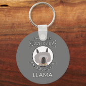 これは私の人間の衣装だ – Llama Edition II キーホルダー (正面)