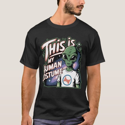 これは私の人間の衣装だ Tシャツ (正面)