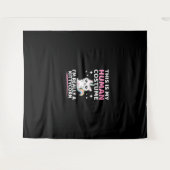 これは私の人間の衣装である私は本当にキティコーンCaである タペストリー (正面(横))