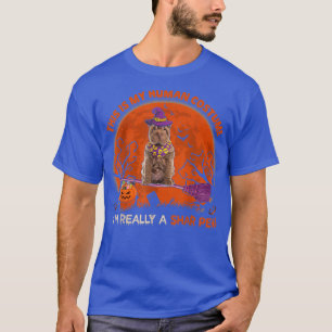 これは私の人間の衣装です私は本当にシャールPei Hal Tシャツ