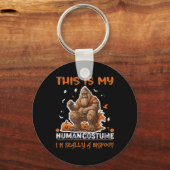 これは私の人間の衣装です面白いハロウィーンの衣装M キーホルダー (正面)