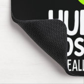 これは私の人間の衣装で私は本当にエイリアン おもしろい マウスパッド (コーナー)