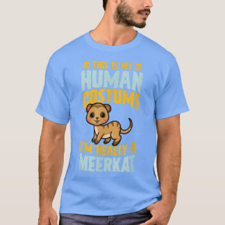 これは私の人間の衣装で私は本当にメルカトのホール Tシャツ