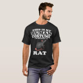 これは私の人間の衣装で、私は本当にネズミ Tシャツ (正面フル)