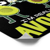 これは私の人間の衣装アボカドだ ポスター (角)