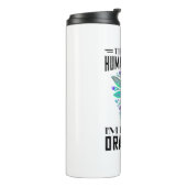 これは私の人間の衣装トンボ自然虫 タンブラー (回転左)