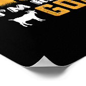 これは私の人間の衣装ヤギのプレゼントだ ポスター (角)