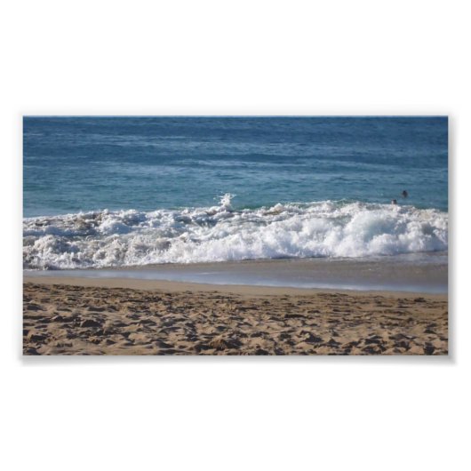 これは私の今までのお気に入りのビーチの写真だ フォトプリント            (正面)
