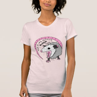 これは私の休息の叫びの顔の明るい色です Tシャツ