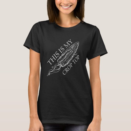 これは私の作物のトップコーンである3 Tシャツ (正面)