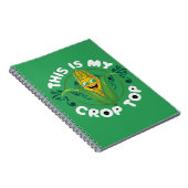 これは私の作物トップ農家おもしろい農業コーンラブ ノートブック (右側)