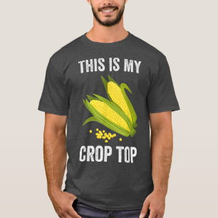 これは私の作物トップ農家おもしろい農業コーンラブ Tシャツ