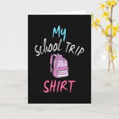 これは私の公式通学用シャツだ カード (黄色い花)