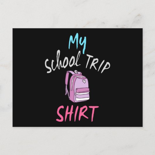 これは私の公式通学用シャツだ ポストカード (正面)