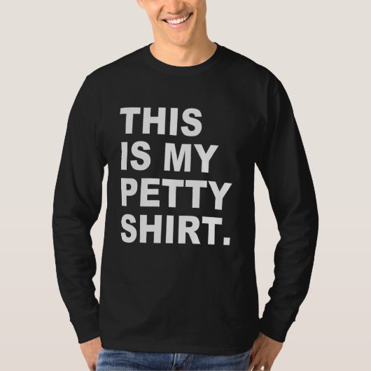 これは私の小さなシャツの服です Tシャツ (正面)