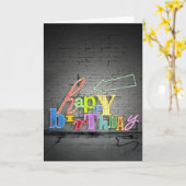 これは私の年間リマインダーあなたが特別である! カード (黄色い花)