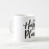 これは私の幸せな場所です コーヒーマグカップ (正面左)