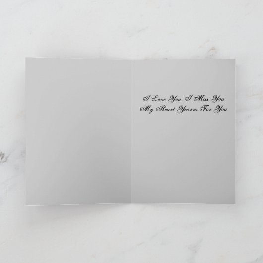 これは私の幸せな場所のゴシック様式挨拶状です カード (内部)