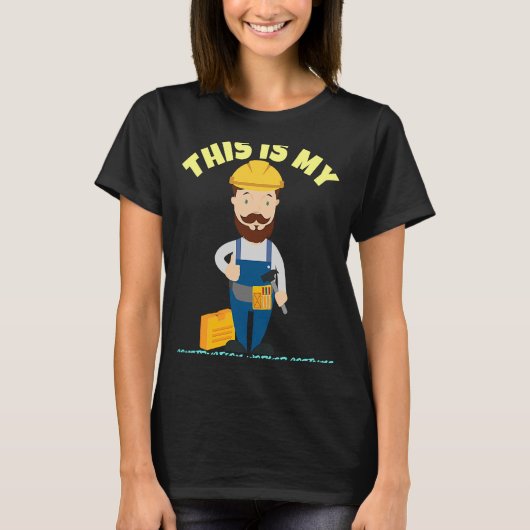 これは私の建築の衣装ハロウィーン Tシャツ (正面)