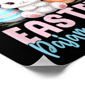 これは私の復活祭パジャマのシャツの女おもしろい性の男の子である ポスター (角)