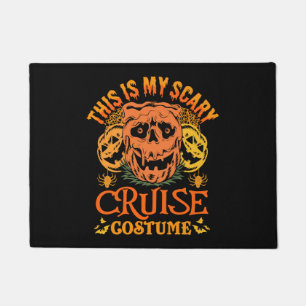 これは私の怖いクルーズの衣装おかしなハロウィーン ドアマット