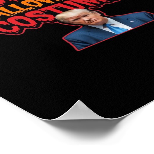 これは私の怖いハロウィーンの衣装クラシック服 ポスター (角)