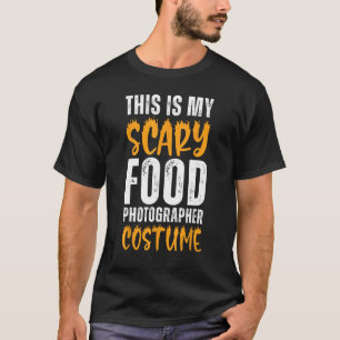 これは私の怖いフードフォトグラファーの衣装おもしろいH Tシャツ