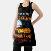 これは私の怖い会計士の衣装ハロウィーンだ エプロン (インサイチュ)