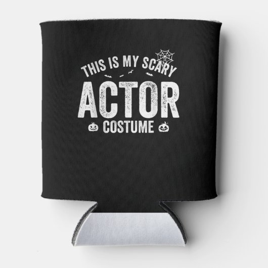 これは私の怖い俳優の衣装ハロウィンポック 缶クーラー (正面)