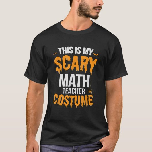 これは私の怖い数学の先生の衣装 Tシャツ (正面)