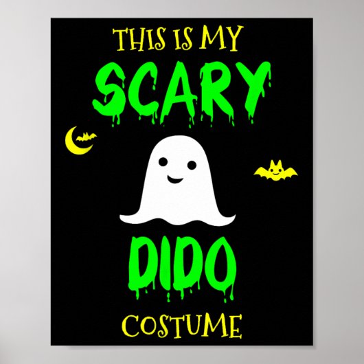これは私の怖いDido衣装ハロウィーン怠惰な簡単 ポスター (正面)