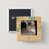 これは私の意見です 缶バッジ (正面&裏面)