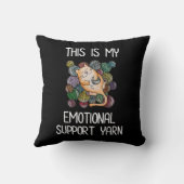 これは私の感情的支持糸だ クッション (裏面)
