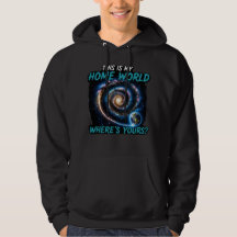 これは私の故郷の惑星　SF銀河Tシャツ