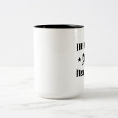 これは私の最初のロデオじゃない！ ツートーンマグカップ (中央)