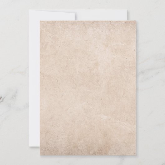 これは私の最初のロデオではない私の3番目の招待状 招待状 (裏面)