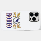 これは私の最初のロデオではない Case-Mate iPhoneケース (裏面 (横))