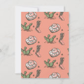 これは私の最初のロデオ女性のカーボーイ誕生日ではない 招待状 (裏面)