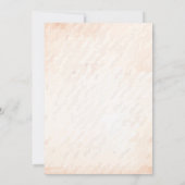 これは私の最初のロデオ・カウボーイの2番目の誕生日ではない 招待状 (裏面)