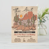 これは私の最初のロデオ・カウボーイ誕生日パーティーではない 招待状 (スタンド正面)