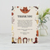 これは私の最初のロデオ・ボーイズサンキューカードではない サンキューカード (スタンド正面)