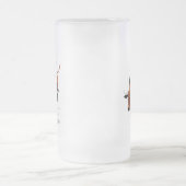 これは私の最初のRODEOではない:ブル・ライダー フロストグラスビールジョッキ (中央)