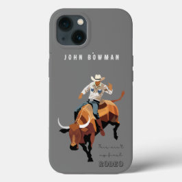 これは私の最初のRODEOではない：ブル・ライダー iPhone 13ケース