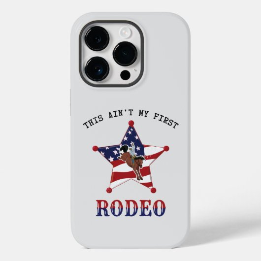 これは私の最初のRODEOではない Case-Mate iPhoneケース (裏面)