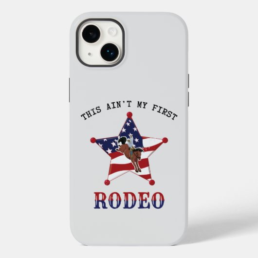 これは私の最初のRODEOではない Case-Mate iPhoneケース (裏面)