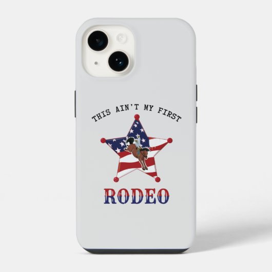 これは私の最初のRODEOではない iPhoneケース (裏面)